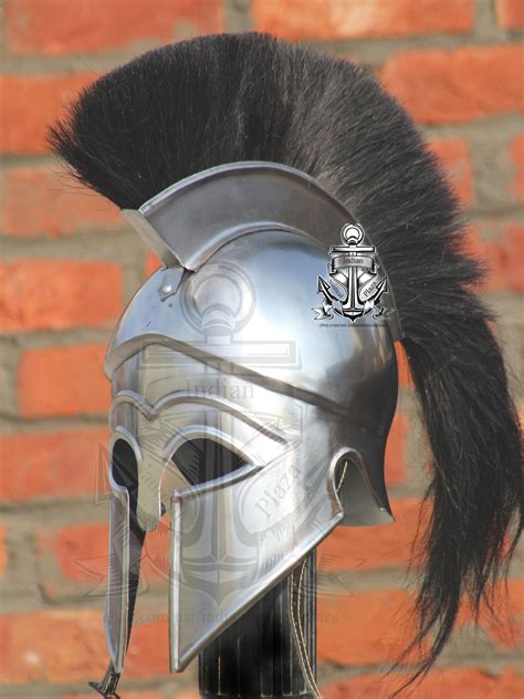 Antique Greek Spartan Helmet Roman Battle Warrior Helmet 18g Etsy