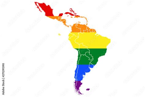 Mapa De Latinoamerica Con Banderas My Xxx Hot Girl