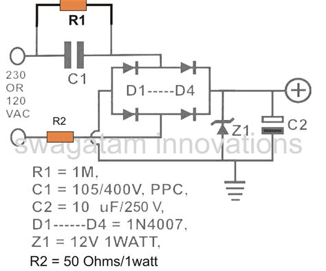 230vac To 24vdc Power Supply Circuit Diagram Wiring Diagram And