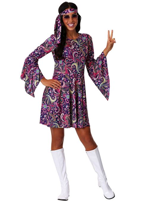 Woodstock Hippie Womens Costume