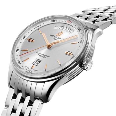 Premier Automatic Day & Date 40 Stainless Steel - Silver A45340211G1A1 ...