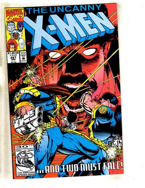 8 Uncanny X Men Marvel Comic Books 283 284 286 287 292 294 295 296