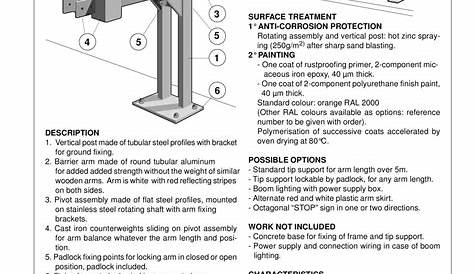 liftmaster barrier arm manual