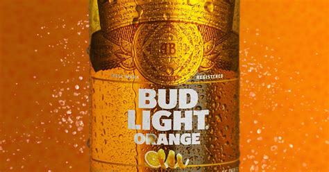 Bud Light Orange Beer Just Debuted As Budweisers Second Citrus Flavor