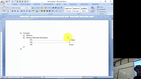 Ejemplo De Lista Multinivel En Word Nuevo Ejemplo