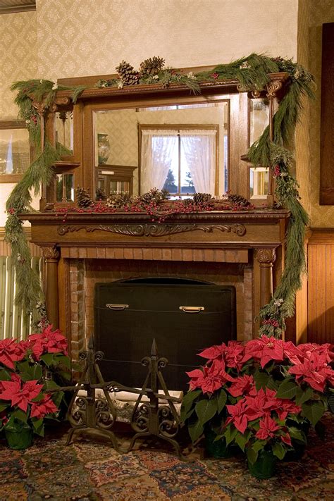 Photo Gallery and Tour | Mohonk Mountain House | Holiday mantle decor, Holiday mantle, Mantle decor