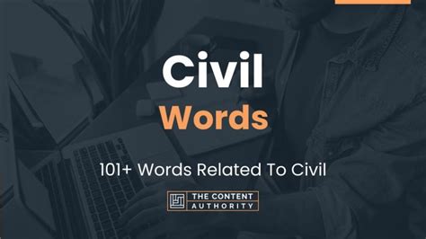 Civil Words 101 Words Related To Civil
