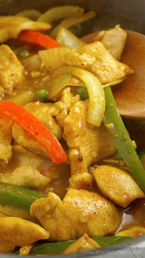 Chinese Chicken Curry Khins Kitchen Quick And Easy Recipes