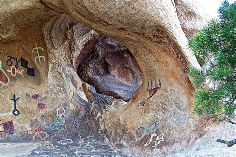 Petroglyphs Near Barker Dam Trail In Joshua Tree National Park