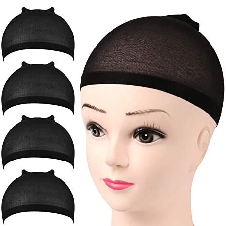 Amazon Com Fandamei Wig Cap Nylon Wig Caps Pieces Stocking Wig