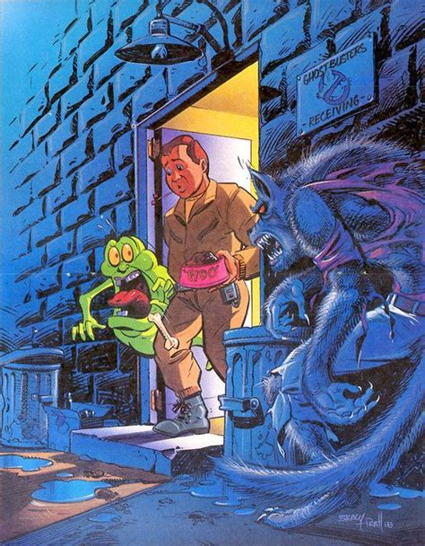 The Real Ghostbusters 5 Cover By Ken Steacy 1988 The Real