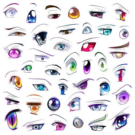 How To Draw Cute Anime Eyes Step By Step