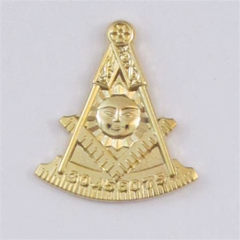 Masonic Past Master Lapel Pin Mason Sca Freemason Ebay