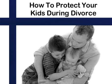 Keep Kids And Divorce Separate