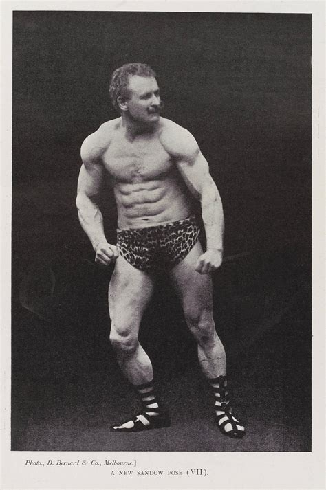 Eugene Sandow Father Of Bodybuilding 1894 Vintage Muscle Men