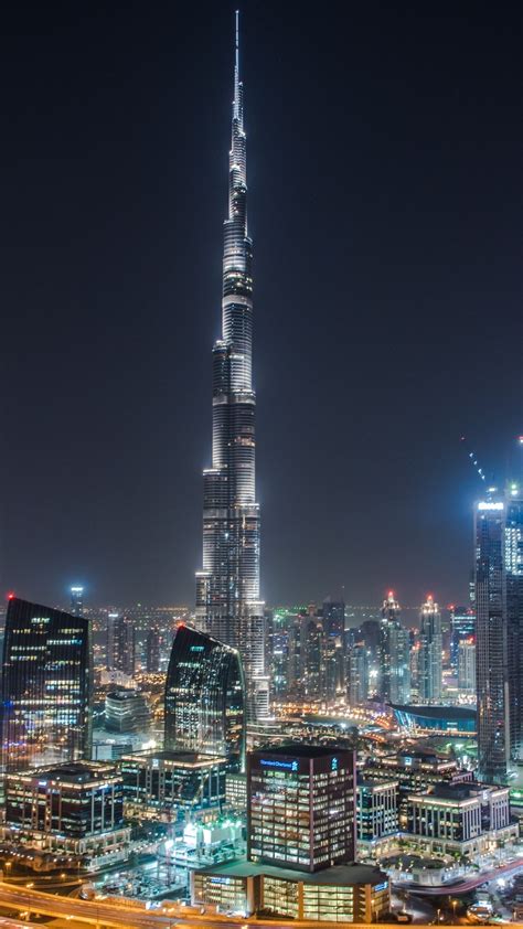 Burj Dubai By Night Backiee
