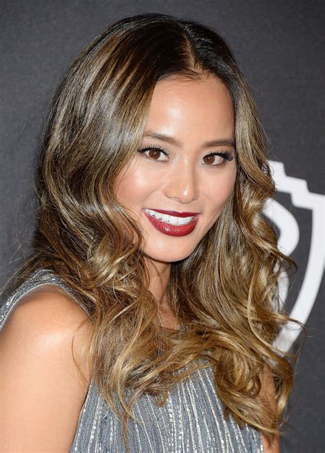 Jamie Chung At Warner Bros Pictures And Instyles 18th Annual Golden