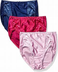 Bali Women 39 S Double Support Hi Cut 3 Pack In The Navy Pink