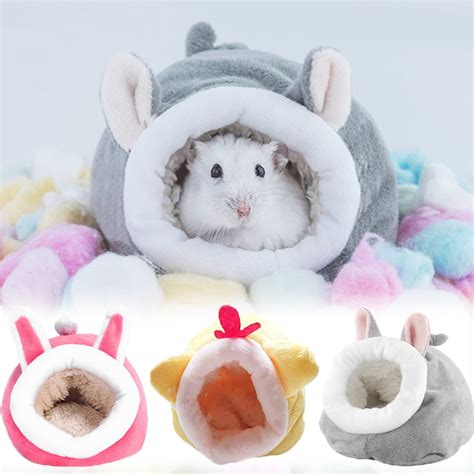 Pet Enjoy Hamster Bed Housessugar Glider Hideouts Soft Small Animal