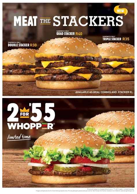 It is among the three largest hamburger fast food the exhaustive burger king's menu features a great number of delectable burgers, salads, sandwiches, and other dishes and beverages. Burger King Menu Prices & Specials | Kings menu, Burger ...