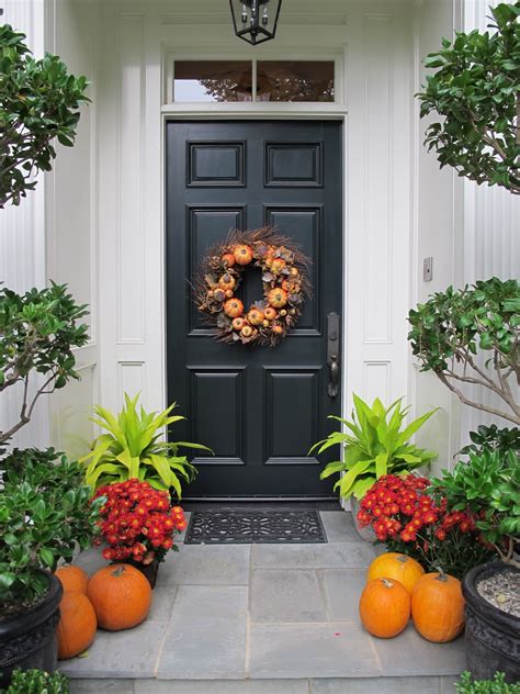 Simple And Easy Fall Front Doors Lorri Dyner Design
