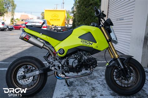 Upgrade your honda grom with the highest quality honda grom stunt parts on the market! DROWsports Grom Build: Part 5 - New Paint, wheels and ...