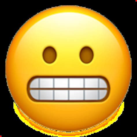 😬 Visage Grimaçant Emoji Copier Coller 😬