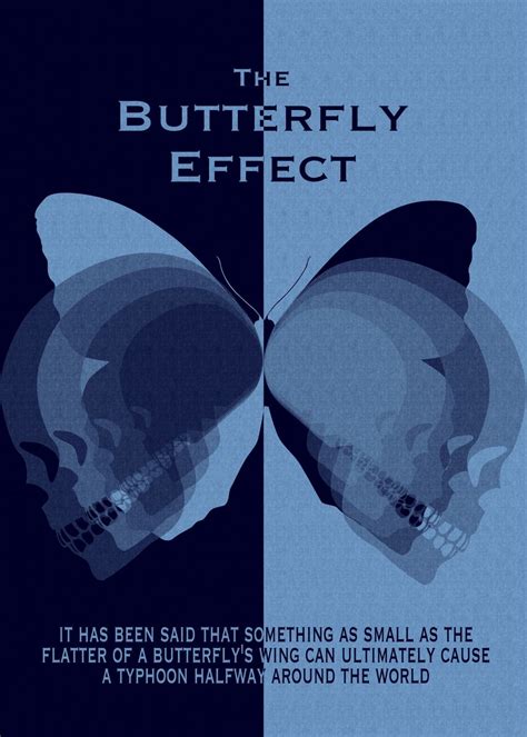Butterfly Effect Poster Sketsa