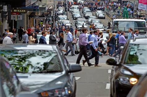 Busy Traffic In Sydney New South Wales Australia Stock Editorial