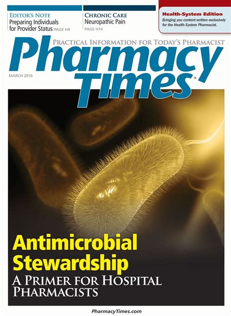 Antimicrobial Stewardship A Primer For Hospital Pharmacists