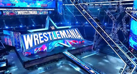 Wrestlemania Stage Reveal R Greatnessofwrestling