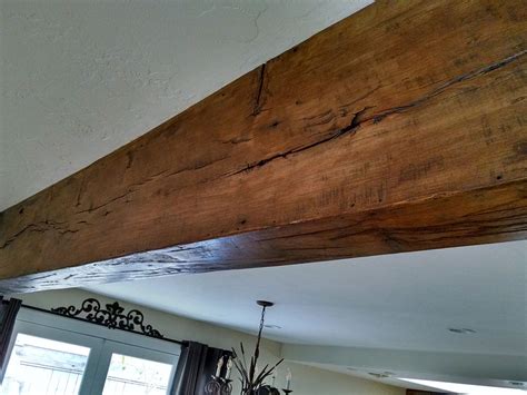 Distressed Wood Beams The Best Picture Of Beam