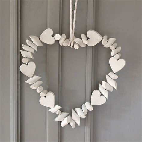 Multi Heart Hanging Decoration By Red Lilly