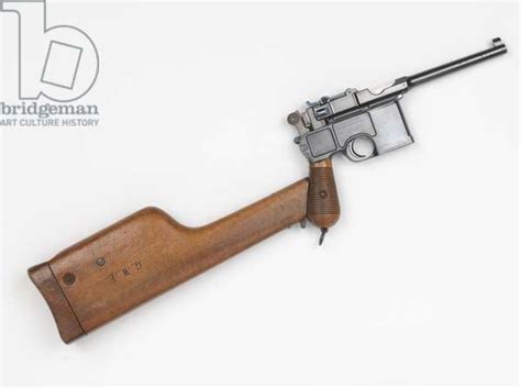 Image Of Mauser C96 763 Mm Pistol 1898 By German School 19th Century