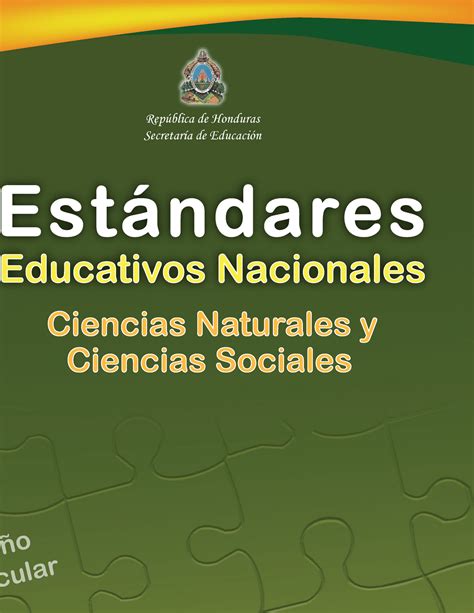 Estandares Educativos Ciencias Naturales Y Ciencias Sociales