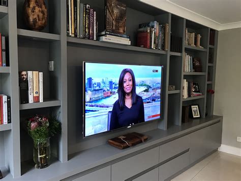 Organise Your Home With A Bespoke Media Storage Unit Built In Shelves