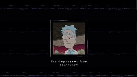 Rick And Morty Sad Edition The Depressed Boy V3 Youtube