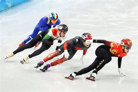Beijing 2022 China Wins Its First Gold In A New Short Track Speed