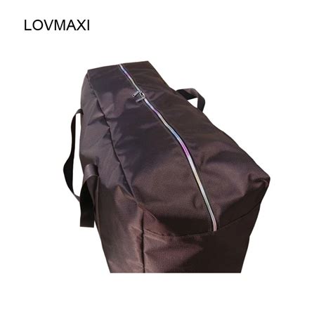 Lovmaxi Side Zipper Water Oxford Fabric Bag Large Capacity Portable