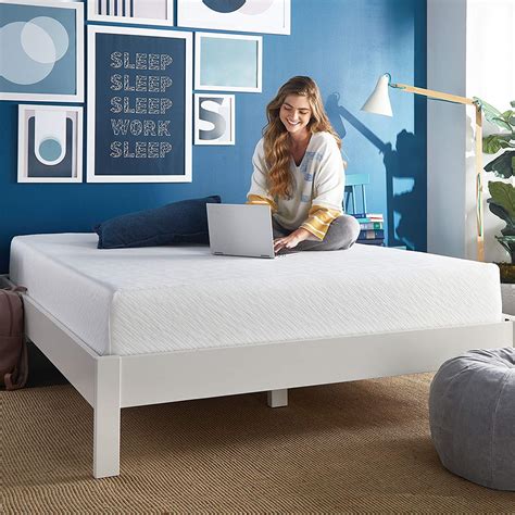 Moulding to your body, luxury memory foam mattresses are incredibly comfortable. Sleep Inc M8X132/S20410Q Queen 10-Inch Memory Foam ...
