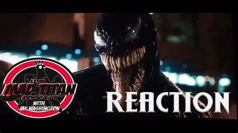 Venom 2nd Official Trailer Reaction Youtube