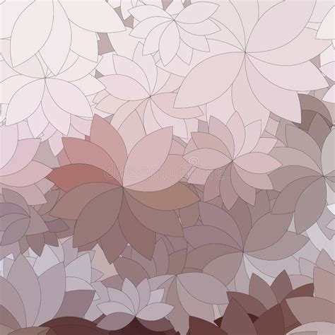 Background Of The Abstract Flowers And Petal Stock Vector