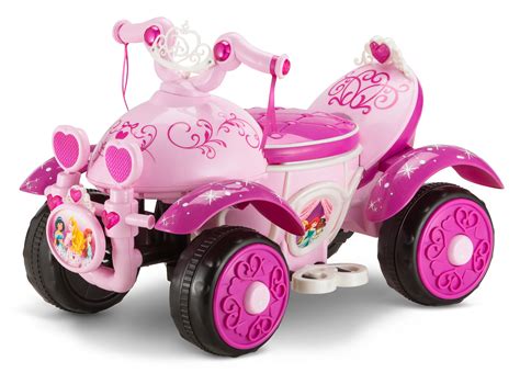Learning how to ride a motorcycle can be daunting at first. KidTrax Pink Princess Toddler Quad - Toys & Games - Ride ...