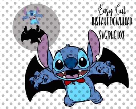 Bat Stitch SVG PNG Clip Files Printable Images Digital Etsy