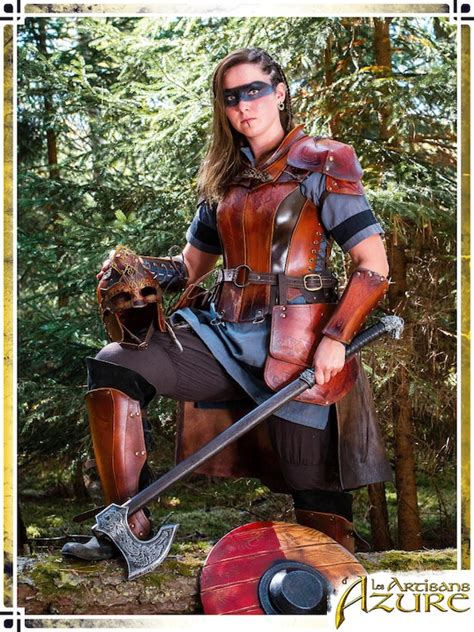 Female Leather Armor Corset Artemis Original Ireland