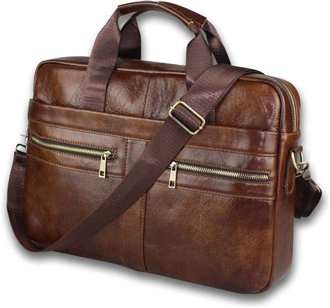 Top 9 Genuine Leather Laptop Messenger Your Best Life