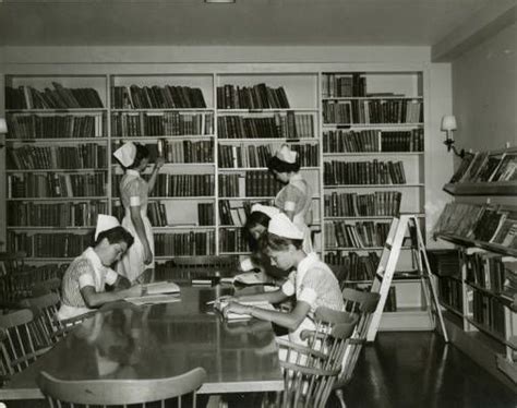 Students Library Vassar Brothers Hospitals School Of Nursing 1959