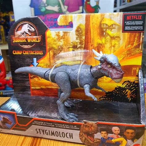 🔥🔥🔥new Mattel Jurassic World Camp Cretaceous Savage Strike
