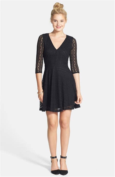 Lush Lace Skater Dress Nordstrom