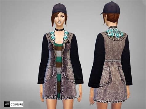 Sporty Jeans Outfit By Missfortune At Tsr Sims 4 Updates